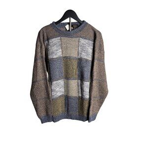 Vintage 80's Cortina Italia Men's Wool Sweater Made in Italy Size L